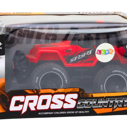 RC bekelės automobilis 1:18 raudonas