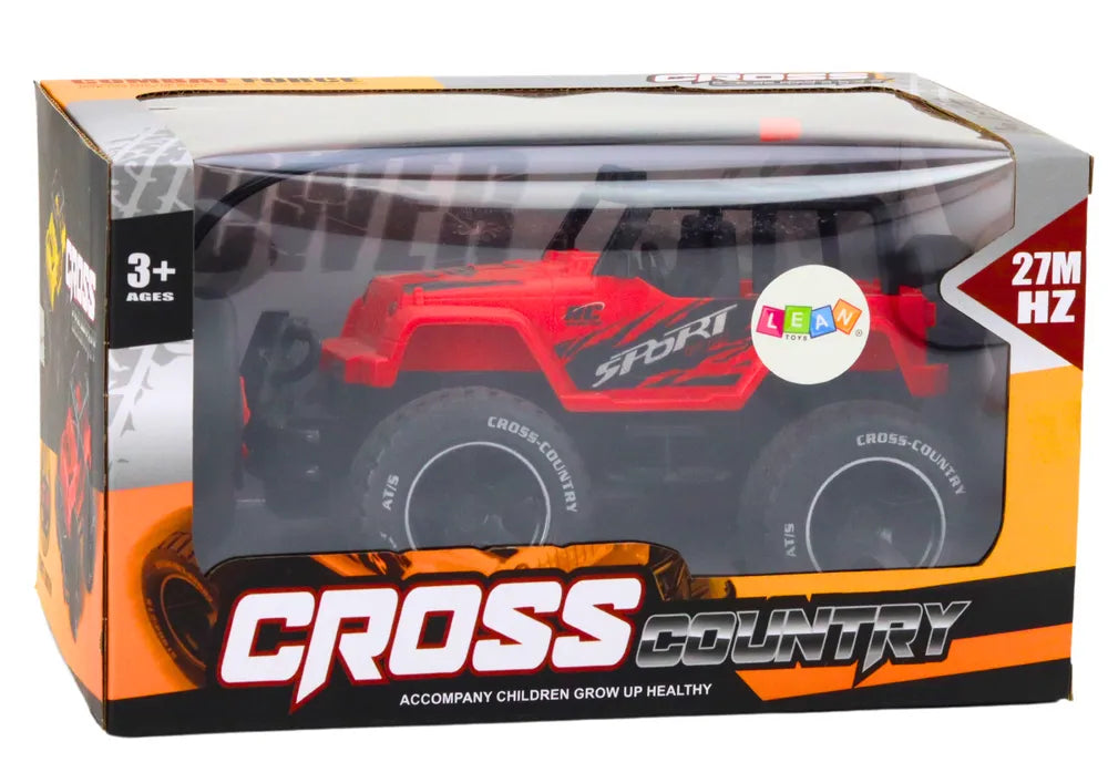 RC bekelės automobilis 1:18 raudonas