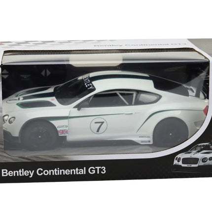 RC Bentley Continental GT3 1:14 baltas