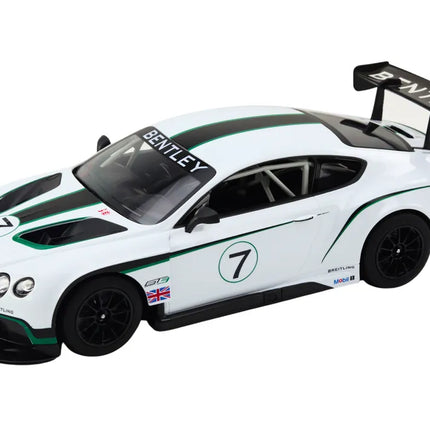 RC Bentley Continental GT3 1:14 baltas