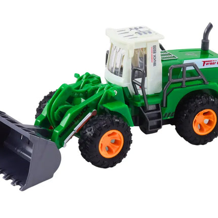 RC ekskavatorius krautuvas 1:20 žalias