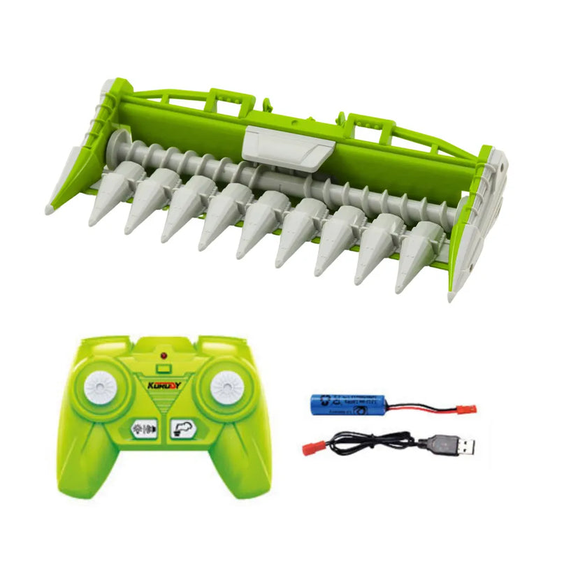 RC kombainas su kukurūzų pjaunamąja 1:24