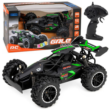 „RC Off‑Road 1:18 15 km/h“ – nuotolinio valdymo bekelės automobilis 1:18 masteliu