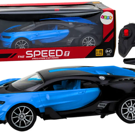 RC sportinis automobilis 1:16 mėlynas