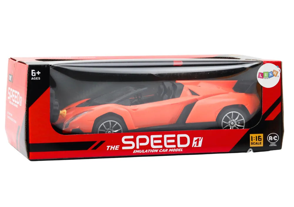 RC sportinis automobilis 1:16 oranžinis