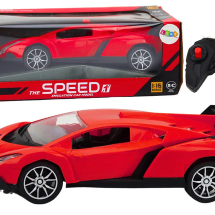 RC sportinis automobilis 1:16 raudonas