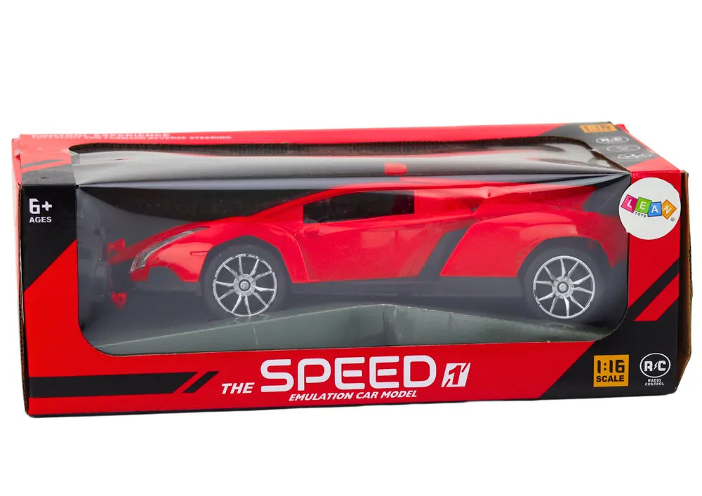 RC sportinis automobilis 1:16 raudonas