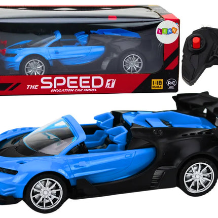 RC sportinis automobilis 1:18 mėlynas