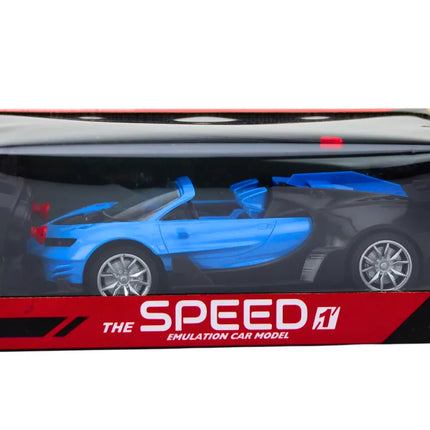 RC sportinis automobilis 1:18 mėlynas