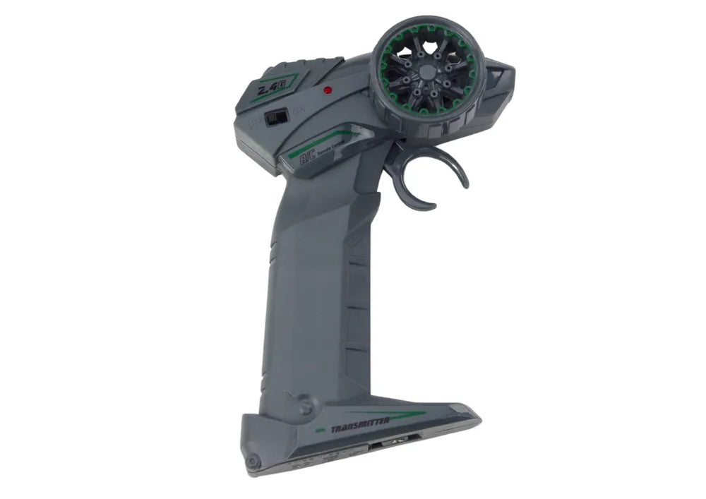 R/C sportinis automobilis 1:18 – pilkas, 23 cm