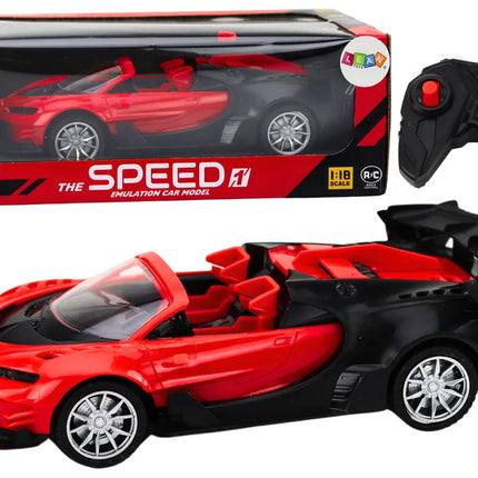 RC sportinis automobilis 1:18 raudonas