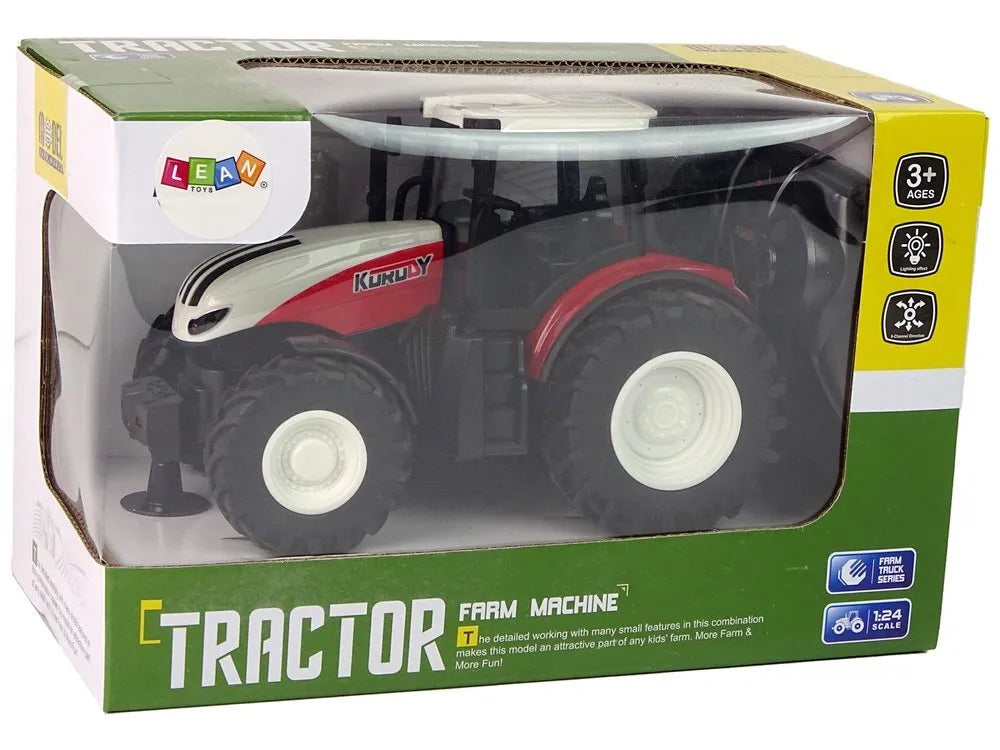 RC traktorius 1:24 su šviesomis