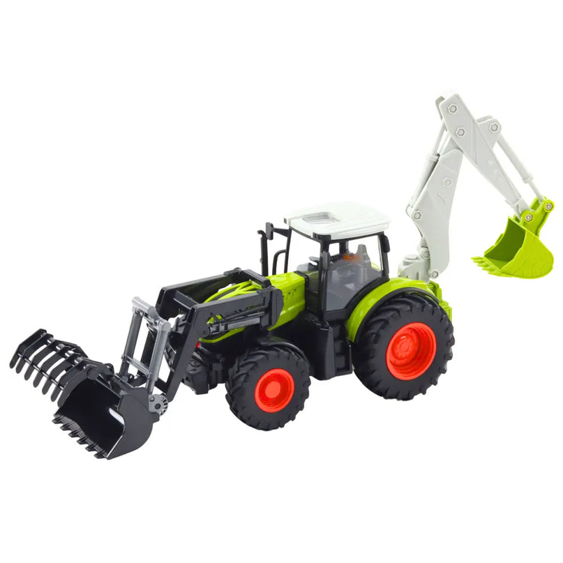 RC traktorius 2in1 su kaušu 1:24
