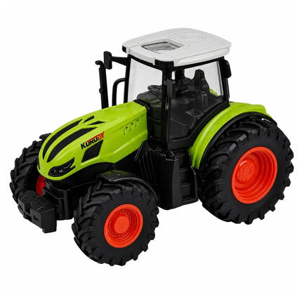 RC traktorius su miško priekaba ir rąstų griebtuvu 1:24