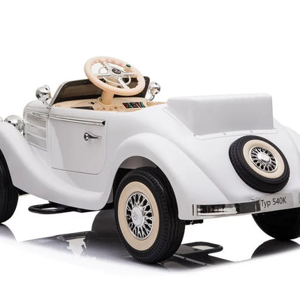 Retro Mercedes‑Benz 540K – licencijuotas elektromobilis vaikams