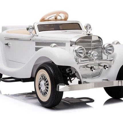 Retro Mercedes‑Benz 540K – licencijuotas elektromobilis vaikams