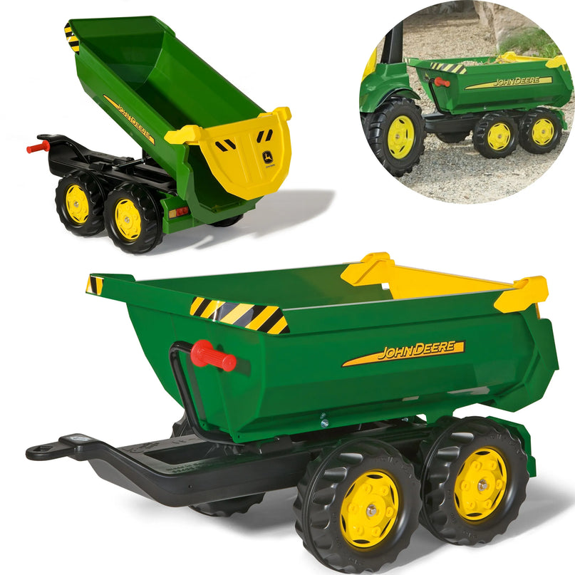 „Rolly Toys“ rollyHalfpipe John Deere savivartė priekaba