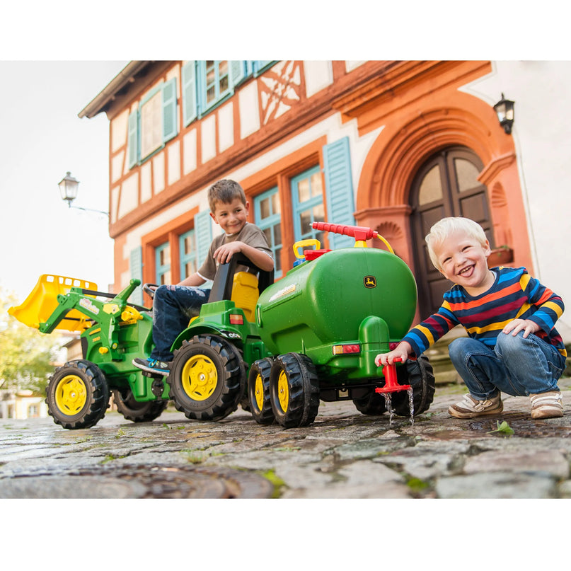 Rolly Toys rollyTanker John Deere dviejų ašių cisterna su pompa