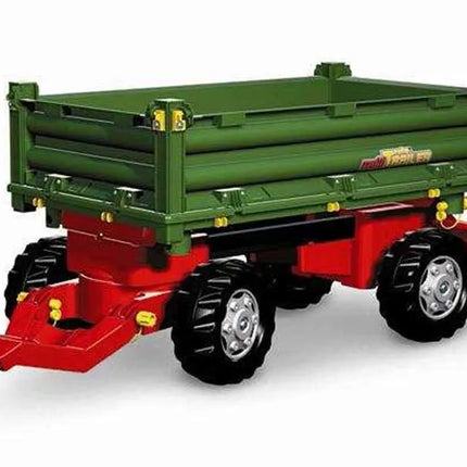„Rolly Toys“ rollyTrailer Rolly Multi dviejų ašių priekaba (žalia)