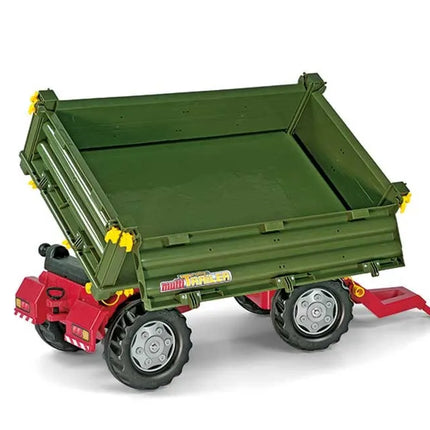 „Rolly Toys“ rollyTrailer Rolly Multi dviejų ašių priekaba (žalia)