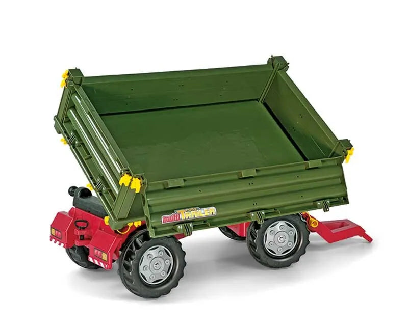 „Rolly Toys“ rollyTrailer Rolly Multi dviejų ašių priekaba (žalia)