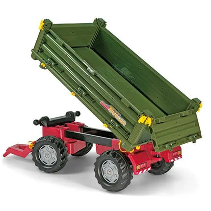 „Rolly Toys“ rollyTrailer Rolly Multi dviejų ašių priekaba (žalia)