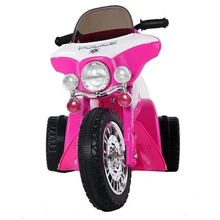 Rožinis elektrinis motociklas JT568 vaikams