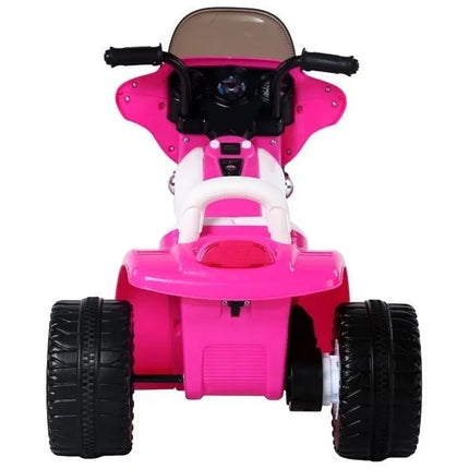 Rožinis elektrinis motociklas JT568 vaikams