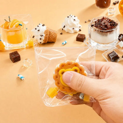 Saldumynų ir gėrimų squishių kūrimo rinkinys vaikams