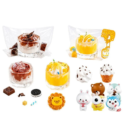 Saldumynų ir gėrimų squishių kūrimo rinkinys vaikams