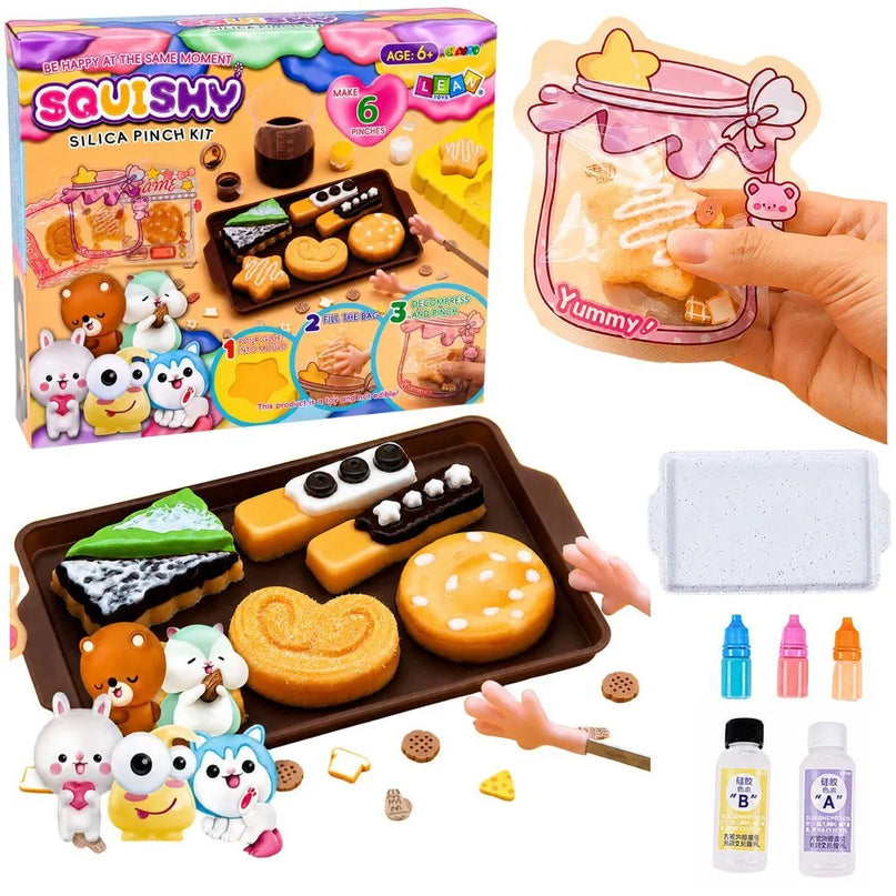 Sausainių ir desertų squishių kūrimo rinkinys vaikams