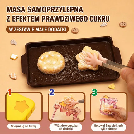 Sausainių ir desertų squishių kūrimo rinkinys vaikams