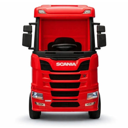 SCANIA 500R HL698 akumuliatorinis automobilis, raudonas, 4×4