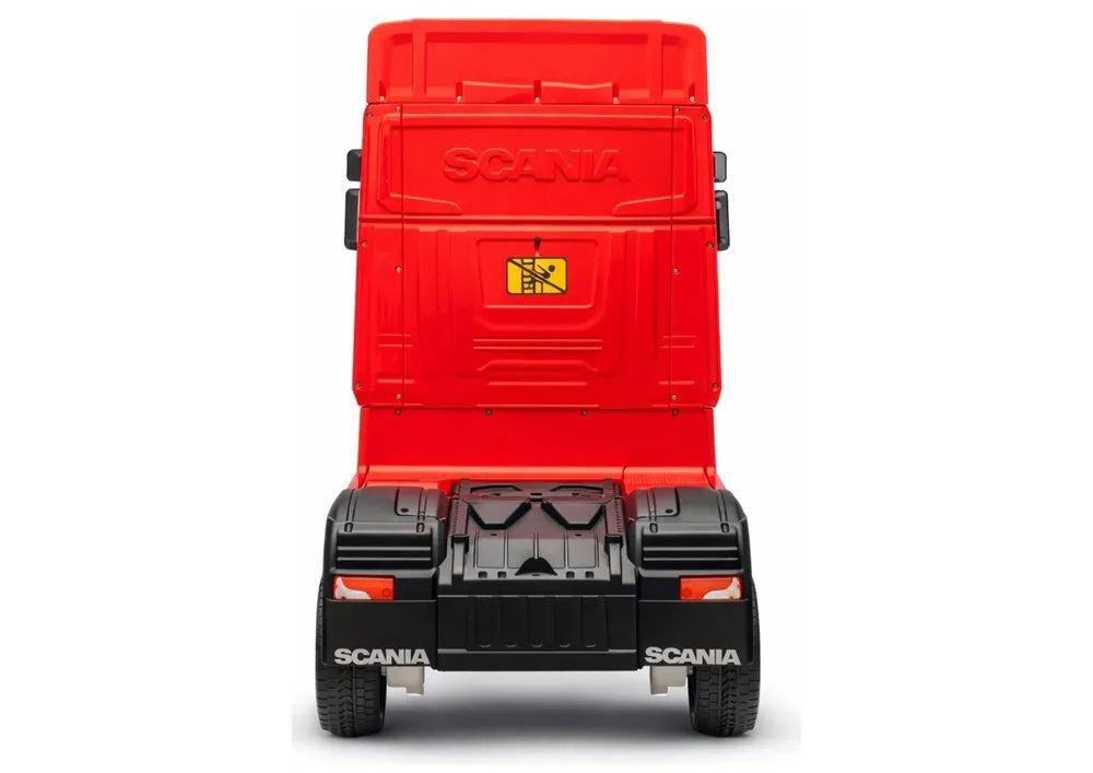 SCANIA 500R HL698 akumuliatorinis automobilis, raudonas, 4×4