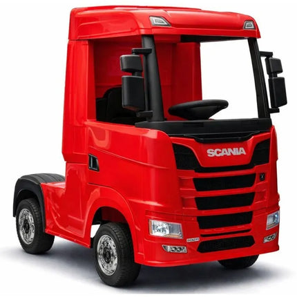 SCANIA 500R HL698 akumuliatorinis automobilis, raudonas, 4×4