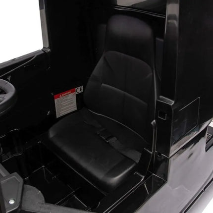 SCANIA 500R HL698 akumuliatorinis automobilis vaikams, juodas, 4×4