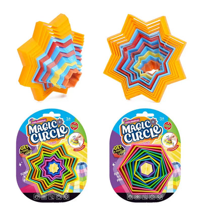 Sensorinis anti-stresinis žaislas „Magic Shapes“
