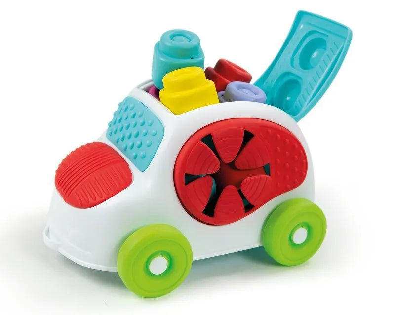 Sensorinis Clemmy automobilis su minkštais blokais