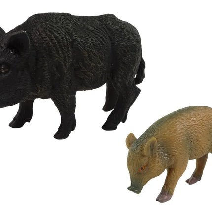 Šernas su jaunikliu – 2 figūrėlių rinkinys, „Forest Animals“ serija