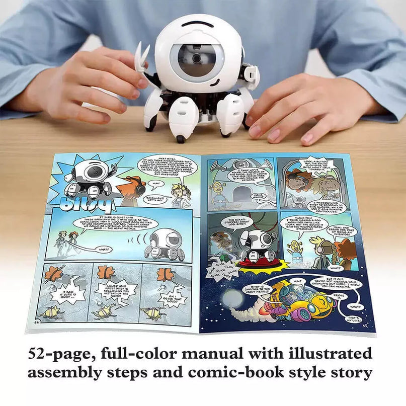 Į garsą reaguojantis robotas – Herojus