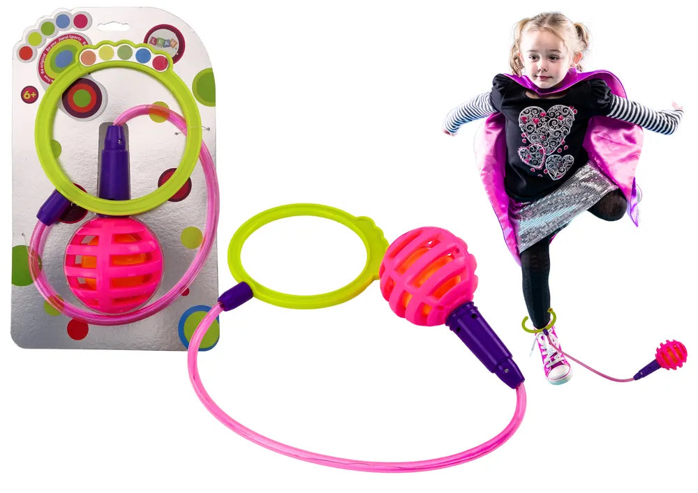 Skipper Hula Hop šokdynė – rožinė, su LED šviesomis