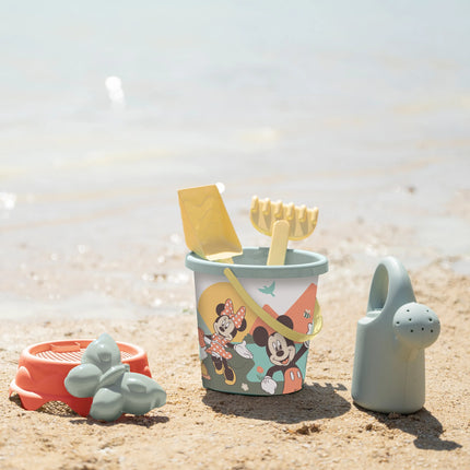 Smoby Green Mickey & Minnie smėlio rinkinys iš cukranendrių plastiko