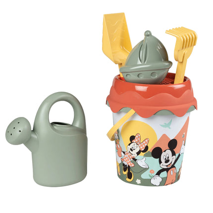 Smoby Green Mickey & Minnie smėlio rinkinys iš cukranendrių plastiko