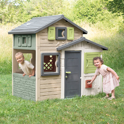 Smoby Life Evo žaidimų namelis – erdvus, ekologiškas ir itin tvirtas