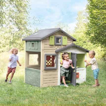 Smoby Life Evo žaidimų namelis – erdvus, ekologiškas ir itin tvirtas