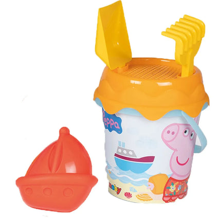 Smoby Peppa Pig smėlio rinkinys su vežimėliu