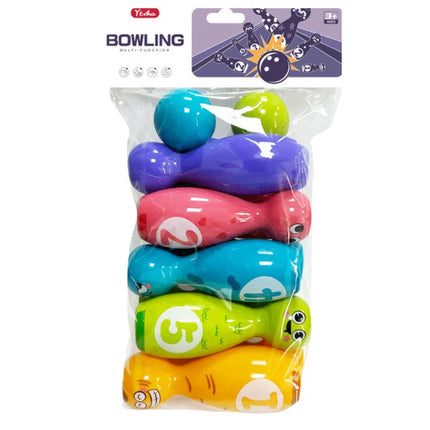 Spalvingas boulingo rinkinys vaikams 1–10