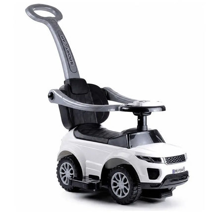 SPORT CAR rožinė paspirtuko mašinėlė vaikams