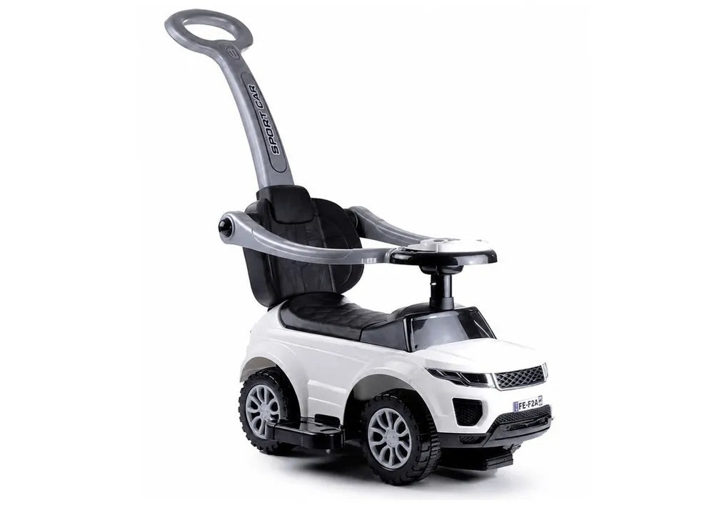 SPORT CAR rožinė paspirtuko mašinėlė vaikams