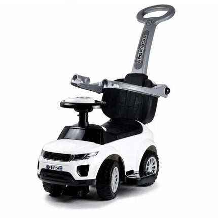 SPORT CAR rožinė paspirtuko mašinėlė vaikams